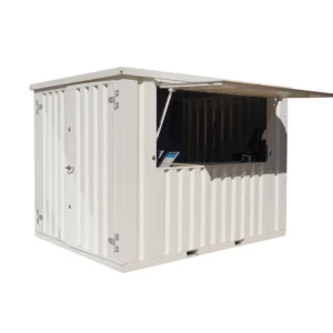 Contentor de barra removível XL 3 × 2 metros White RAL 9016