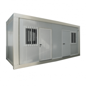 Contentor Módulo dividido com 2 portas exteriores – 6 m