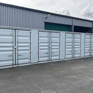 CONTENEDOR MARÍTIMO DE 40 PÉS HC COM 4 PORTAS LATERAIS - NOVE