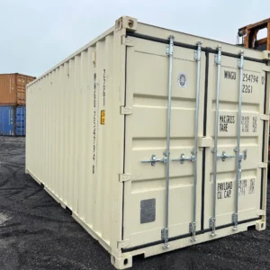 Contentor Marítimo 20 pés (6m) DV Branco – Novo/1Viagem 254794-0